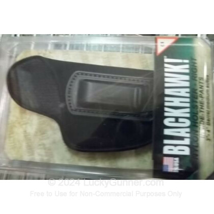 Large image of Blackhawk Nylon Inside-the-Pant Holsters For Sale - Blackhawk concealment Holsters for Medium Framed Auto's with 3-4" Barrels