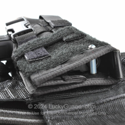 Large image of Ambidextrous Universal Configurable Holster - Belt / Leg-Drop / MOLLE From Eagle Industries - Black