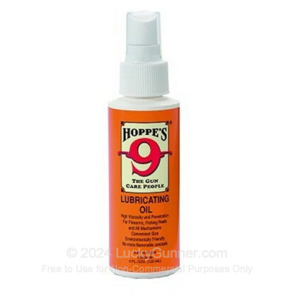 Large image of Gun Oil - Lubricant - 4 oz Pump - Hoppes For Sale