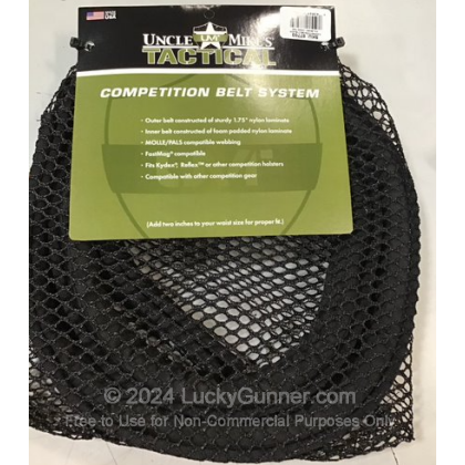 Large image of Competition Belt - 1.75" - Uncle Mike's - Black/Green