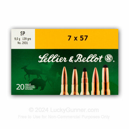 Image 7 of Sellier & Bellot 7x57 Mauser Ammo