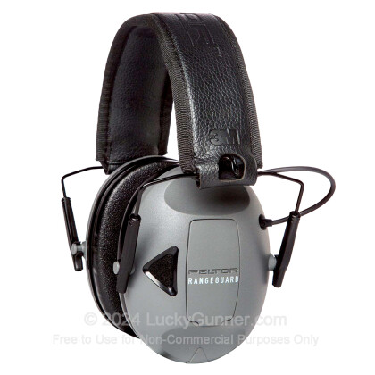 Large image of Peltor Gray Earmuffs For Sale - 21 NRR - Peltor Sport RangeGuard Electronic Hearing Protector in Stock