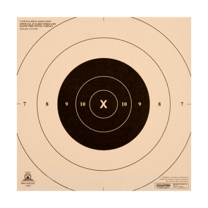 Large image of Champion Targets For Sale - 25 Yard NRA Timed and Rapid Fire Pistol Targets - 12 Pack