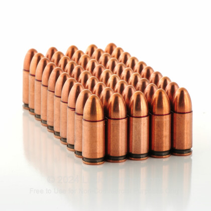 Large image of 9mm Ammo For Sale - 115 gr FMJ - LVE 9mm Luger Ammunition In Stock - 1350 Rounds