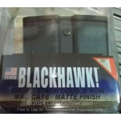 Large image of Blackhawk Single Stack Pistol Magazine Pouches For Sale - Blackhawk Universal Double-Wide, Single Stack Mag Holders for 9mm, 10mm, 40 S&W, and 45 ACP Ammo Magazines