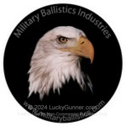 Image 1 of Military Ballistics Industries .40 S&W (Smith & Wesson) Ammo