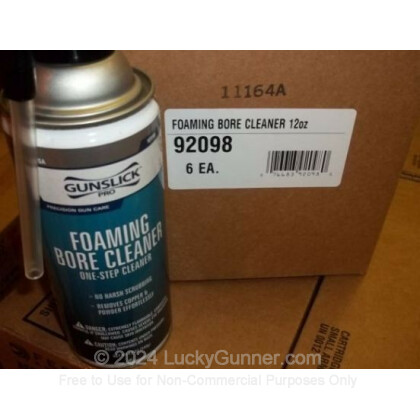 Large image of Gunslick Aerosol Foam Bore Cleaner for Sale - 12 oz aerosol can - Gunslick
