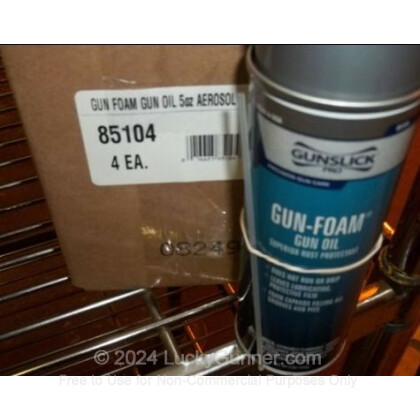 Large image of Gunslick Aerosol Foam Oil for Sale - 5 oz aerosol can - Gunslick