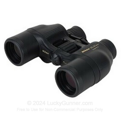 Large image of Binoculars For Sale - 8x40mm Poro Prism Black Nikon Action Binoculars in Stock