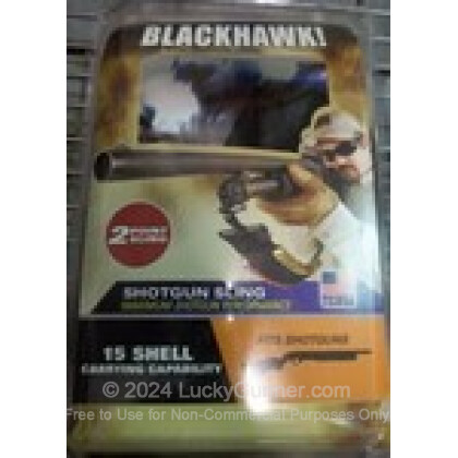 Large image of Blackhawk Two Point Shotgun Sling For Sale - Blackhawk Universal Two Point Shotgun Sling with 15 Round Shell Holder For Tactical Shotguns