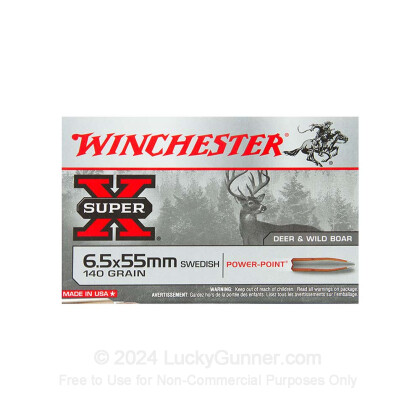 Image 7 of Winchester 6.5x55 Swedish Ammo