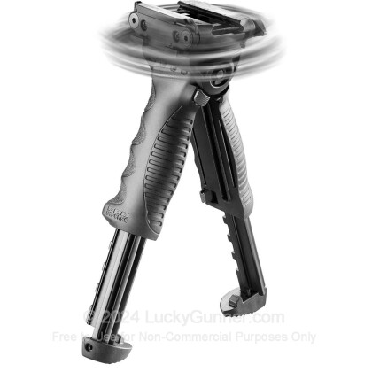 Large image of Fab Defense T-Pod Foregrip / Telescoping Bipod -  Black Rifle Foregrip / Bipod Combo
