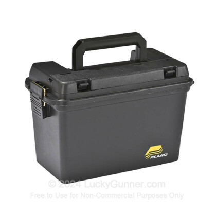 Large image of Plano Field Box Black Pastic Ammo Cans For Sale