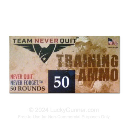 Image 2 of Team Never Quit 9mm Luger (9x19) Ammo