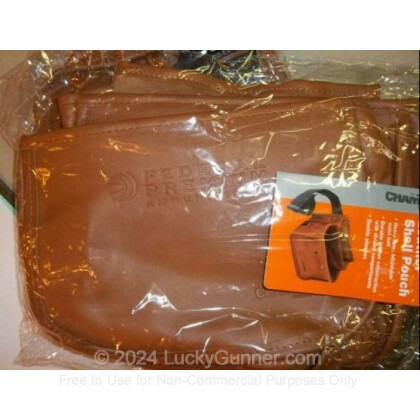 Large image of Champion Leather Shot Shell Pouches For Sale - Skeet Shooting Pouches In Stock