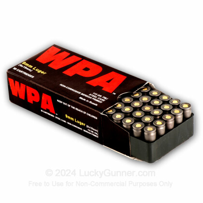 Image 8 of Wolf 9mm Luger (9x19) Ammo
