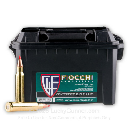Image 1 of Fiocchi .223 Remington Ammo