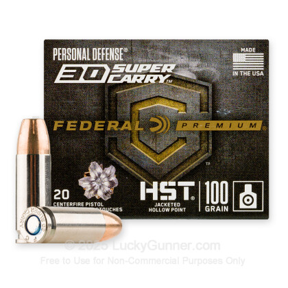 Image 2 of Federal 30 Super Carry Ammo