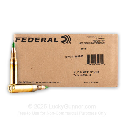 Image 2 of Federal 5.56x45mm Ammo