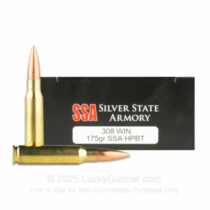 Image 1 of Silver State Armory .308 (7.62X51) Ammo