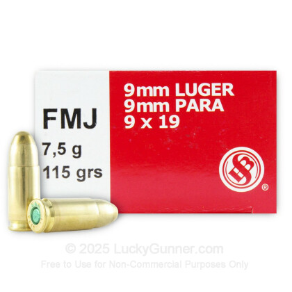 Image 2 of Sellier & Bellot 9mm Luger (9x19) Ammo