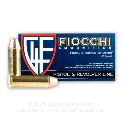 Image 2 of Fiocchi .38 Special Ammo