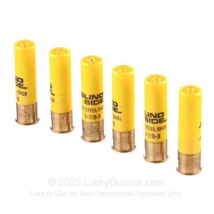 Large image of Premium 20 Gauge Ammo - Winchester Blind Side Elite Waterfowl 3" #3 HV Hex Steel Shot - 25 Rounds