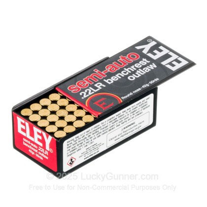 Image 3 of 22 LR Ammo from Eley Image 3 of Eley .22 Long Rifle (LR) Ammo