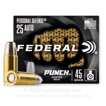 Image 3 of Federal .25 Auto (ACP) Ammo