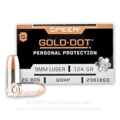 Image 1 of Speer 9mm Luger (9x19) Ammo