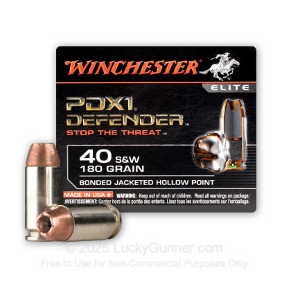 Image 2 of Winchester .40 S&W (Smith & Wesson) Ammo