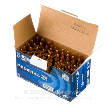 Image 3 of Federal .22-250 Remington Ammo