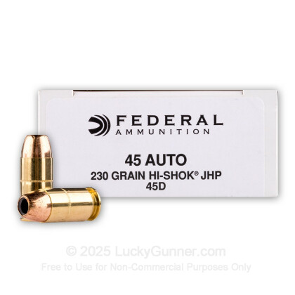 Image 1 of Federal .45 ACP (Auto) Ammo