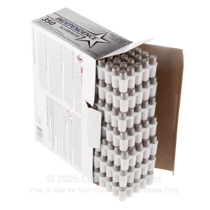 Large image of Bulk 9mm Ammo For Sale - 115 Grain FMJ Ammunition in Stock by Independence Aluminum - 350 Rounds