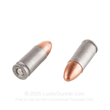 Large image of Bulk 9mm Ammo For Sale - 115 Grain FMJ Ammunition in Stock by Independence Aluminum - 350 Rounds