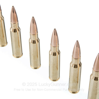 Large image of Cheap 308 Win Ammo For Sale - 168 Grain Match HPBT Ammunition in Stock by Black Hills - 20 Rounds