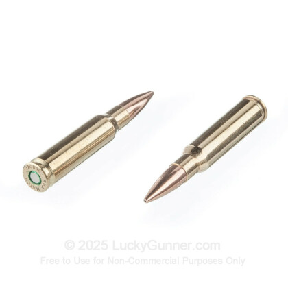 Large image of Cheap 308 Win Ammo For Sale - 168 Grain Match HPBT Ammunition in Stock by Black Hills - 20 Rounds