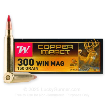 Image 1 of Winchester Ammo from Winchester Image 1 of Winchester .300 Winchester Magnum Ammo