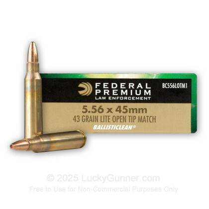 Image 1 of Federal 5.56x45mm Ammo