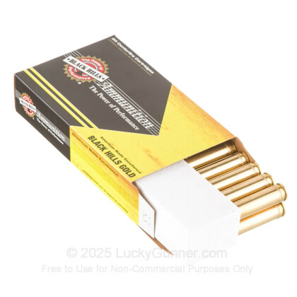 Large image of Premium 300 Winchester Magnum Ammo For Sale - 165 Grain Hornady GMX Ammunition in Stock by Black Hills Gold - 20 Rounds