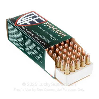 Large image of Cheap 30 Carbine Ammo For Sale - 110 Grain FMJ-BT Ammunition in Stock by Fiocchi Shooting Dynamics - 50 Rounds