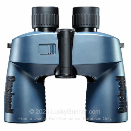 Large image of Bushnell Marine Binoculars - Digital Compass - 7x Magnification - 50mm Objective - Ranging Reticle - Navy - In Stock - Luckygunner.com