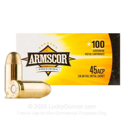 Image 2 of Armscor .45 ACP (Auto) Ammo