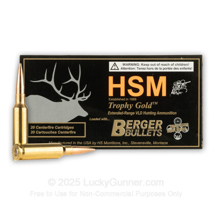 Image 2 of HSM Ammunition 6.5mm Creedmoor Ammo