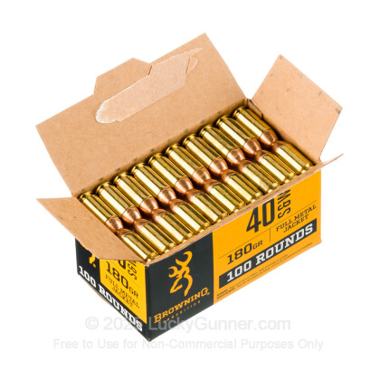 Image 3 of Browning .40 S&W (Smith & Wesson) Ammo
