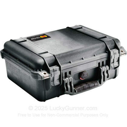 Large image of Pelican 1450 Medium Pistol Case For Sale - Black