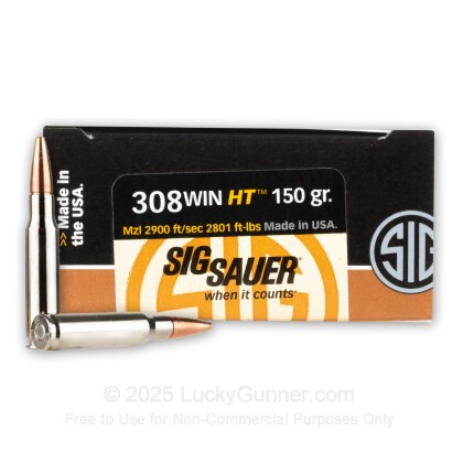 Image 1 of Shop by Popular Brand from SIG SAUER Image 1 of SIG SAUER .308 (7.62X51) Ammo