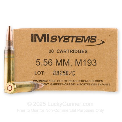 Image 1 of Israeli Military Industries 5.56x45mm Ammo