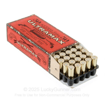 Large image of Cheap 44 Mag Ammo For Sale - 240 Grain LFN Ammunition in Stock by Ultramax - 50 Rounds