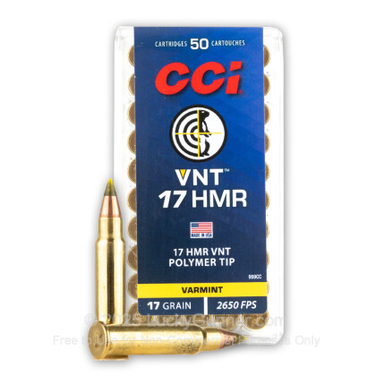 Image 2 of CCI .17 HMR Ammo
